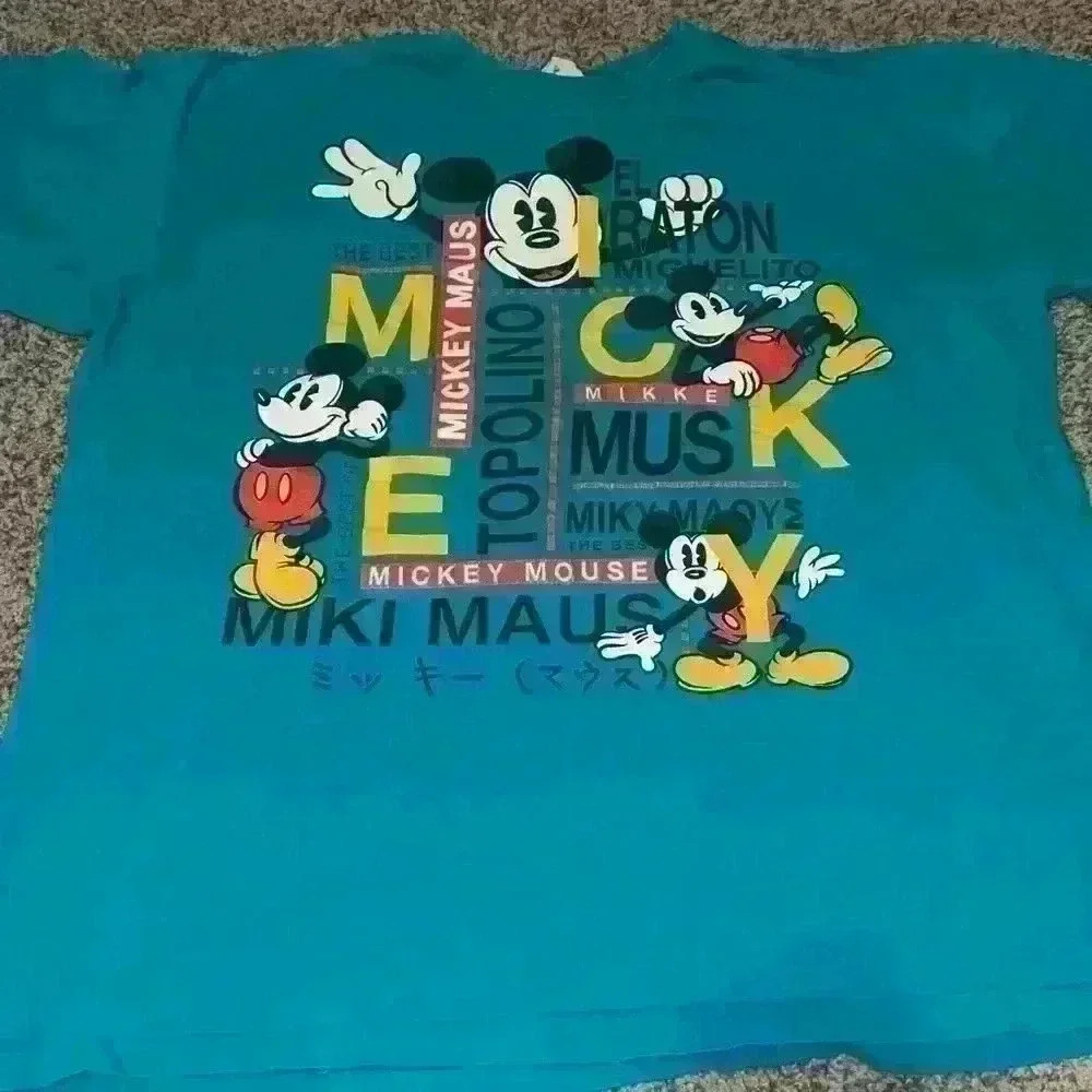 Rare!! single stitch Mickey Mouse t shirt
